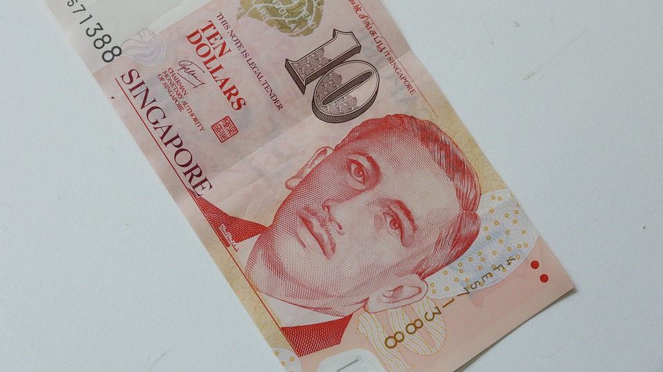Singapur dolary